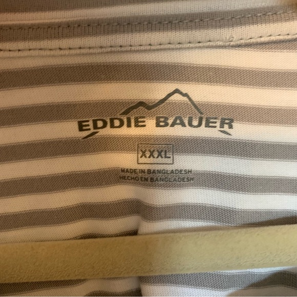 Eddie Bauer Striped Short Sleeve Shirt - Picture 3 of 3